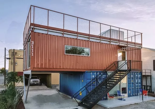 Modular Stackable Steel Container Dormitory
