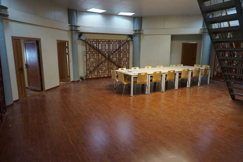 Double Layer Prefab Steel Frame House Construction