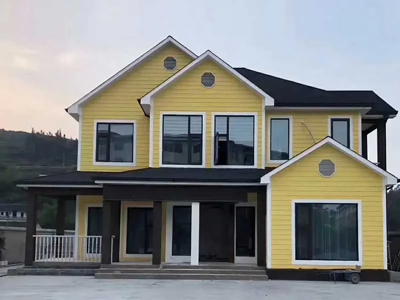 Lett stålkjøl prefabrikert hjem