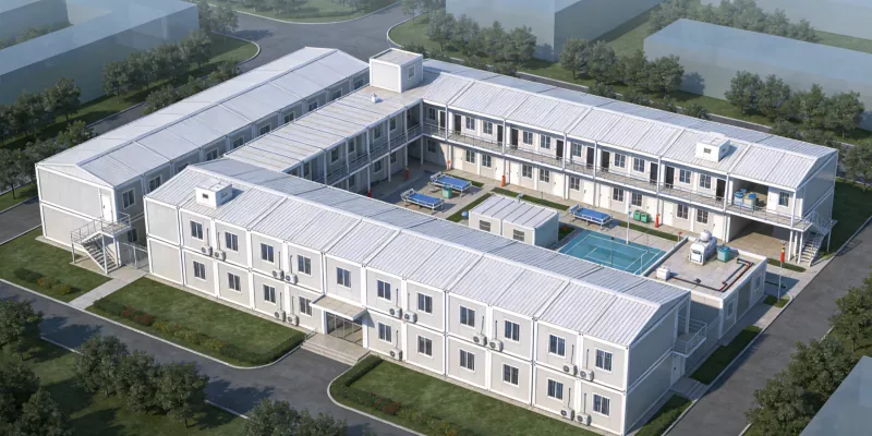 Prefabrikkert akutt infeksjonssykehus