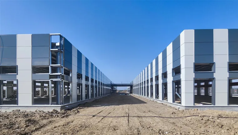Prefabrikkert Light-Steel lagermodul