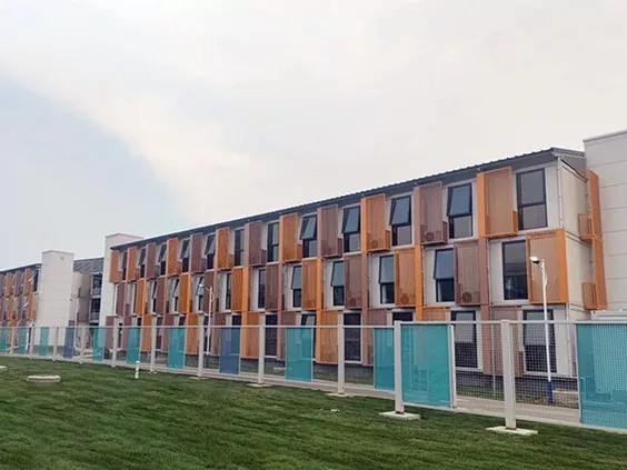 Prefabrikkert mobilt modulært prefabrikert containerhus