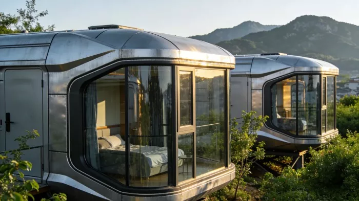 Prefabrikkert Space Capsule Home