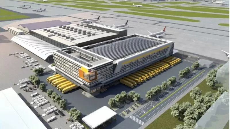 Rask konstruert montert stålterminal
