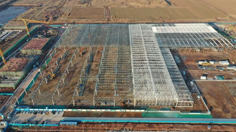 Konstruksjon av Steel Express Delivery Distribusjonssenter