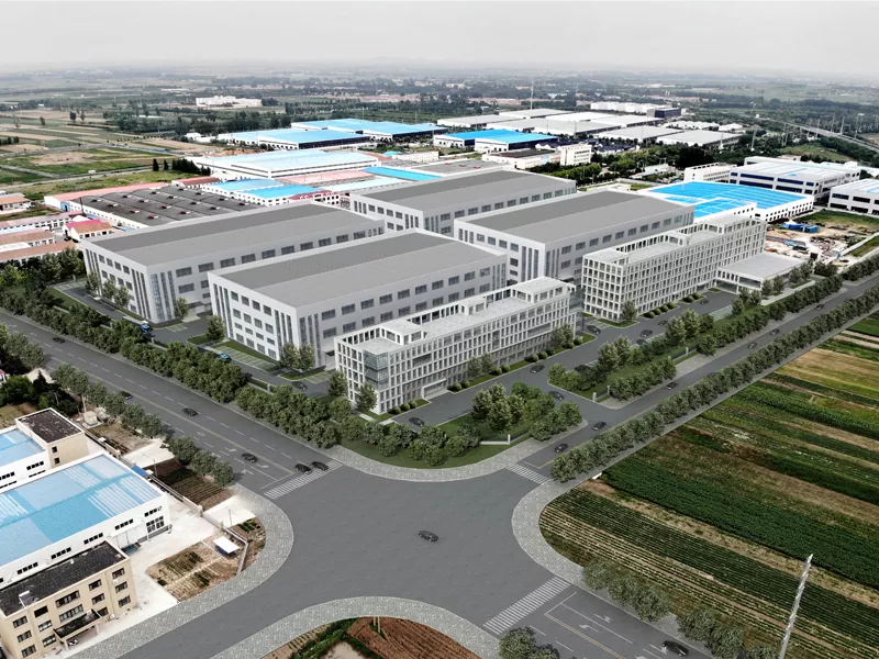 Stålstruktur industripark Storskala prefabrikkerte bygg